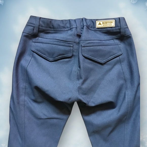 Burton Vida Stretch Denim Snowboarding/Ski Pants - Picture 9 of 16
